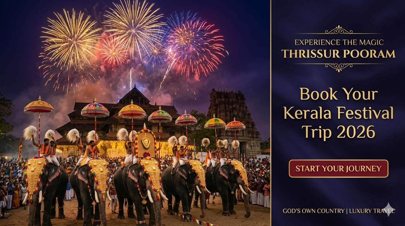 Best Things During Thrissur Pooram - Book tour now